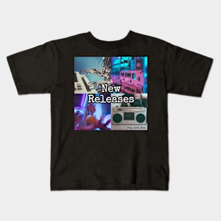 Pop Art Ave New Releases 2022 Music Website Kids T-Shirt